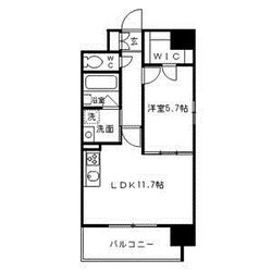 上飯田駅 徒歩2分 11階の物件間取画像